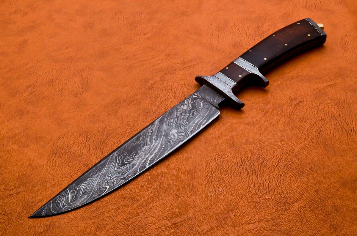 Handmade Damascus Steel Steak Knives Set – The Bowie Knife