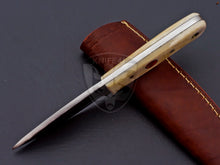 Load image into Gallery viewer, Beautiful Hand Made D2 Steel Skinner Knife with Natural Camel Bone Handle