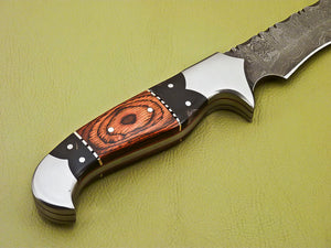 Custom Handmade Damascus Steel Bowie Knife