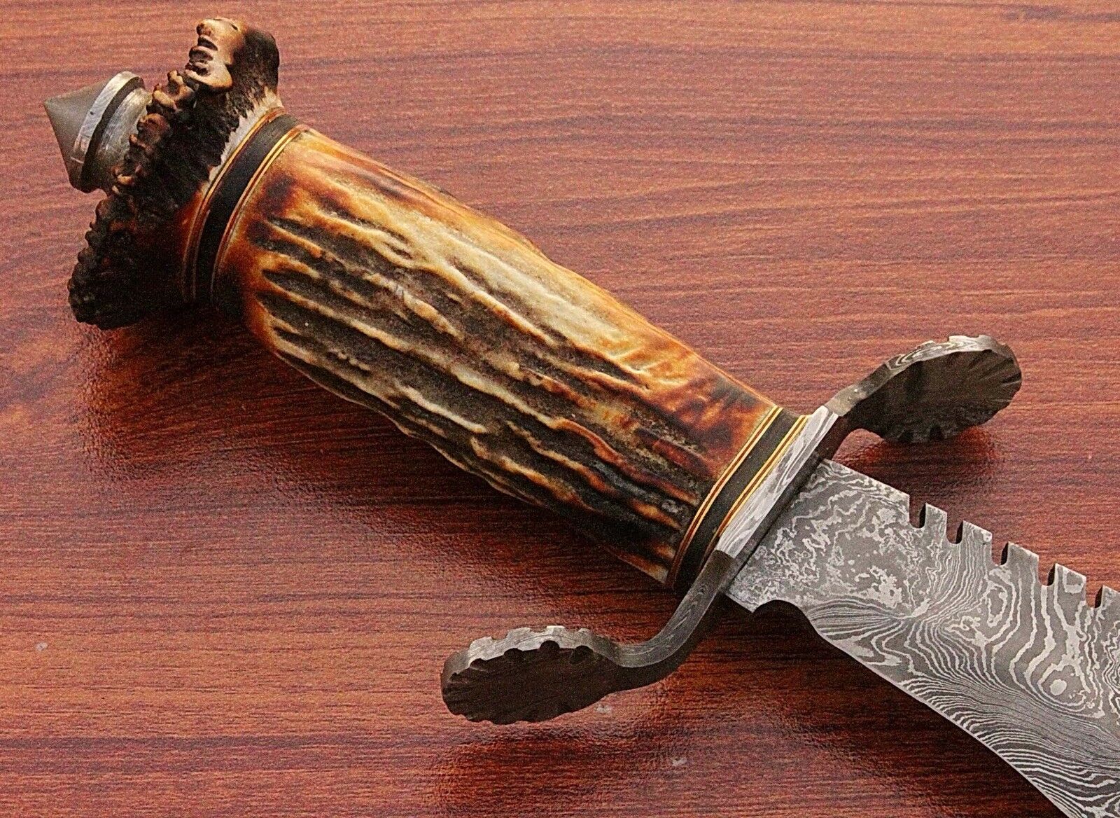 Custom Kitchen Knife Set - Crown Stag