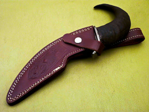 Damascus Made Bowie Knife