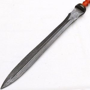 Custom Handmade Damascus Steel Beautiful Gladious Sword